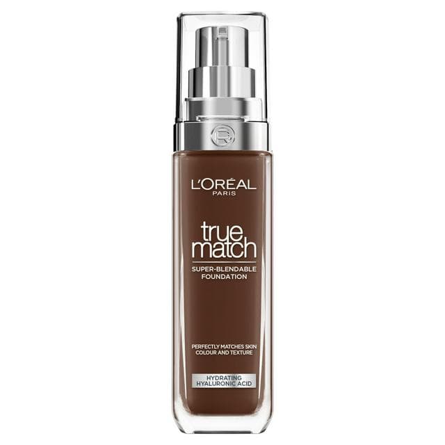 L'Oreal Paris True Match Foundation 12N Ebony 30ml - gallery image 1