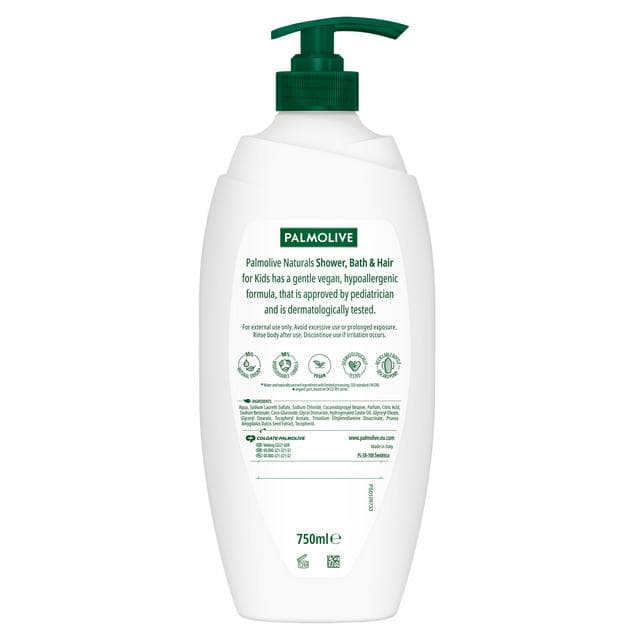 Palmolive Naturals Kids Shower Gel Body Wash 750ml - gallery image 2