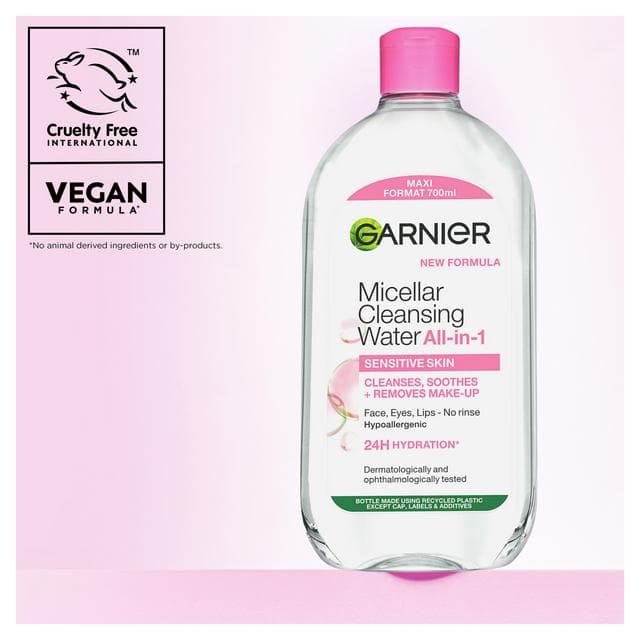Garnier Micellar Water Makeup Remover For Sensitive Skin 700ml - gallery image 5
