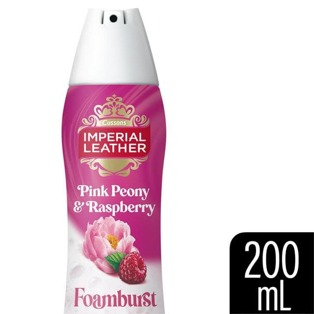 Imperial Leather 200ml Foamburst Nourishing Pink Peony & Raspberry Body Wash - gallery image 1