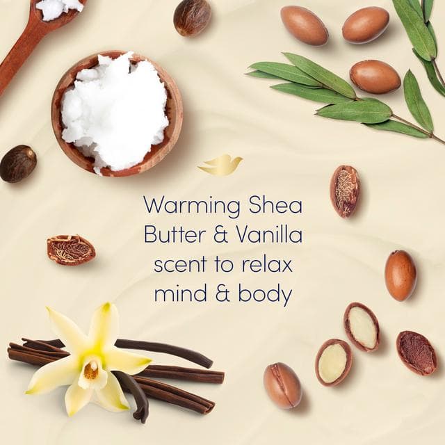 Dove Purely Pampering Shea Butter & Warm Vanilla Bath Soak 450ml - gallery image 4