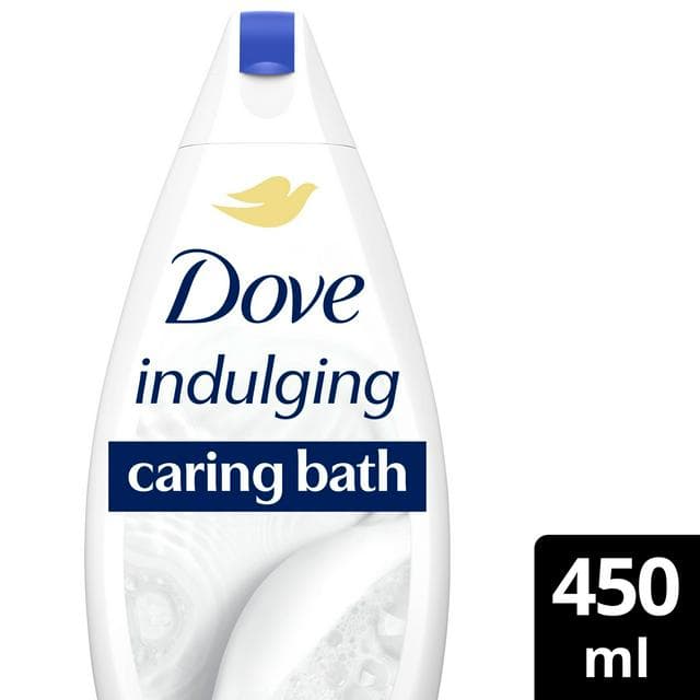 Dove Indulging Bath Cream 450ml - gallery image 1