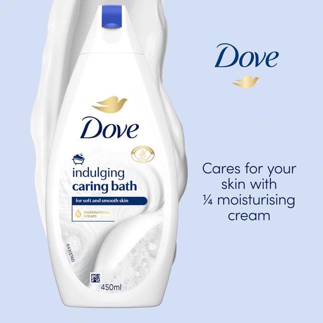 Dove Indulging Bath Cream 450ml - gallery image 2