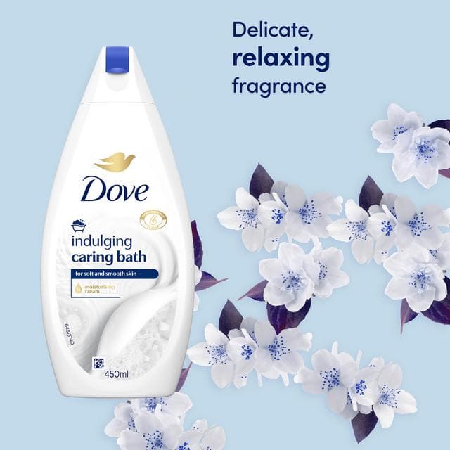Dove Indulging Bath Cream 450ml - gallery image 3