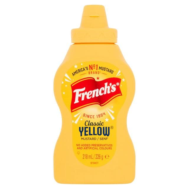 French's 226g American Classic Yellow Squeezy Mustard - gallery image 1