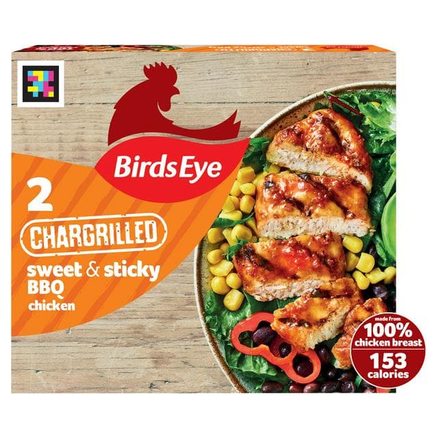 Birds Eye 2 x Sweet & Sticky BBQ Chicken Breast Steaks 174g - gallery image 1