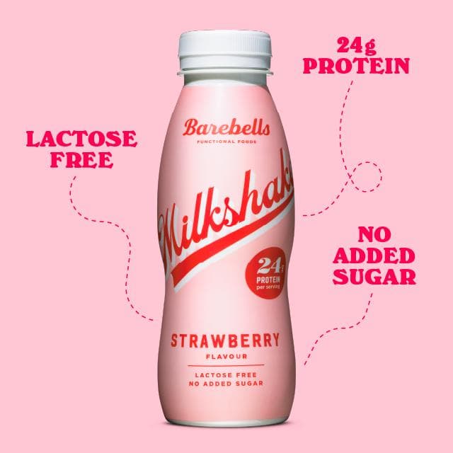 Barebells Protein Milkshake Strawberry Flavour 330ml - gallery image 3