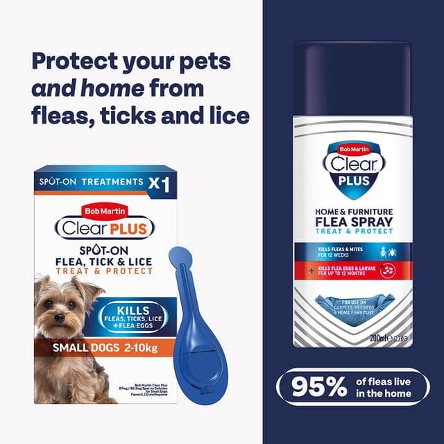Bob Martin Clear Plus Spot On Flea & Tick Treatment for Small Dogs - gallery image 5