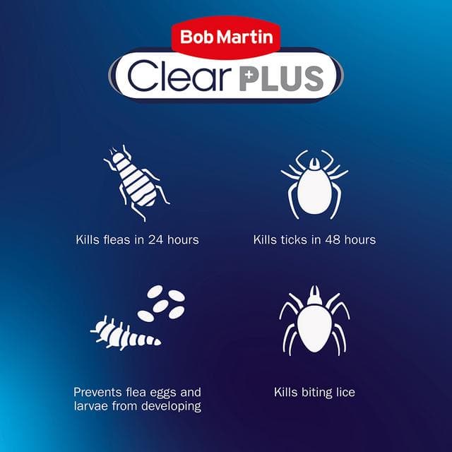 Bob Martin Clear Plus Spot On Flea & Tick Treatment for Medium Dogs - gallery image 2
