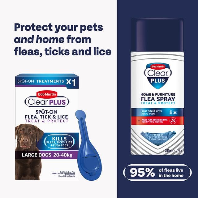 Bob Martin Clear Plus Spot On Flea & Tick Treatment for Large Dogs - gallery image 5