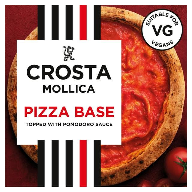 Crosta & Mollica Ready to Top Pizza Base with Tomato Sauce 270g - gallery image 1