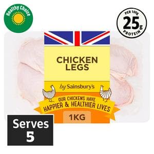 Sainsbury's 1kg British Fresh Skin on Chicken Legs