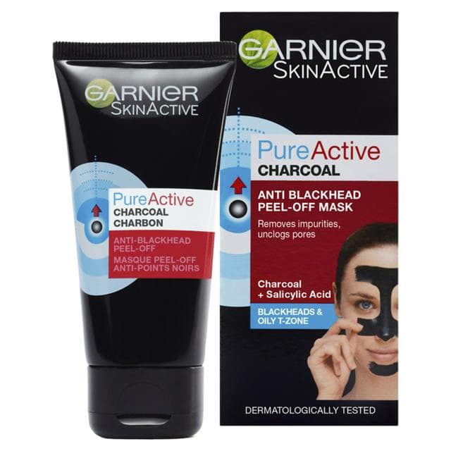 Garnier Pure Active Anti Blackhead Charcoal Mask Peel Off - gallery image 1
