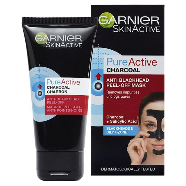 Garnier Pure Active Anti Blackhead Charcoal Mask Peel Off - gallery image 1