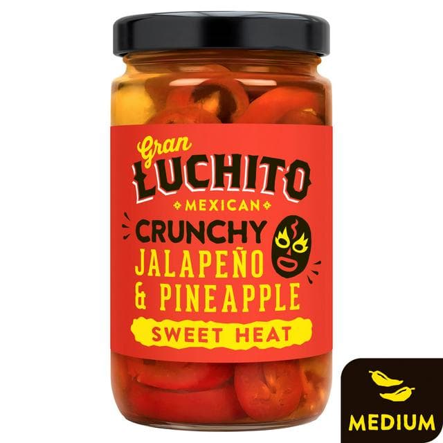 Gran Luchito Mexican Crunchy Jalapeño & Pineapple 215g - gallery image 1