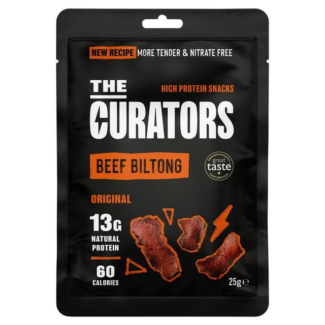 The Curators Original Beef Biltong 28g - gallery image 1