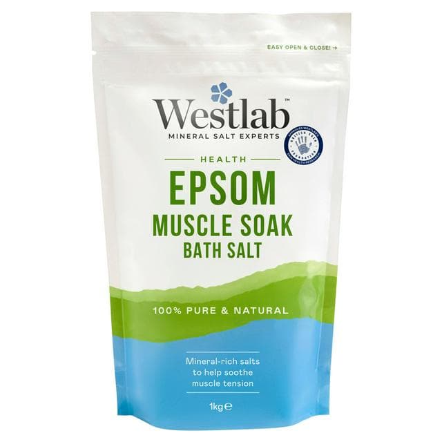 Westlab Pure Mineral Epsom Bath Salt 1kg - gallery image 1
