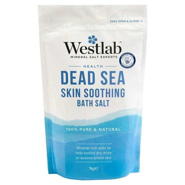 Westlab Pure Mineral Dead Sea Bath Salt 1kg - gallery image 1