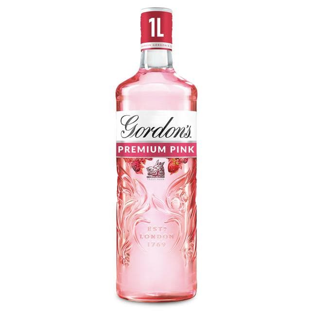 Gordon's Premium Pink Distilled Gin 1L - gallery image 1