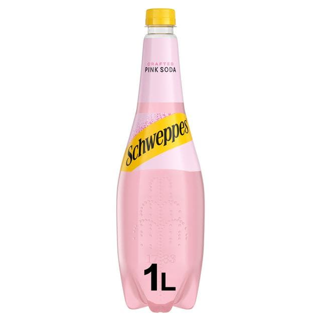 Schweppes Pink Soda 1L - gallery image 1
