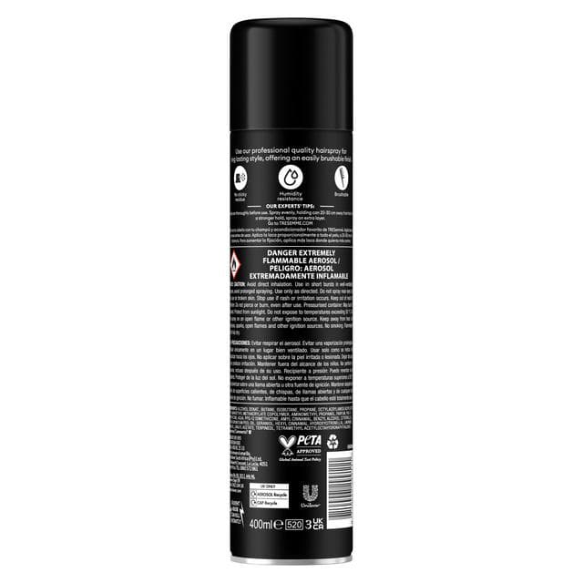 TRESemmé Firm Hold Hairspray for All Day Frizz Control & Natural Hold 400ml - gallery image 6