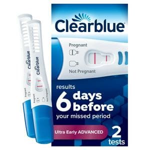 Clearblue Early Detection Pregnancy Test x2