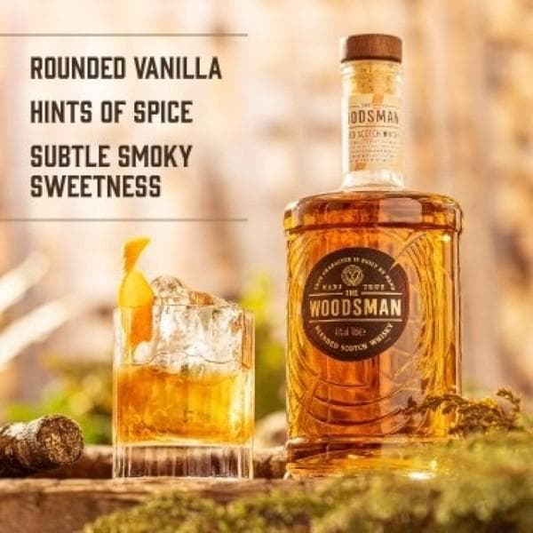 The Woodsman Blended Scotch Whisky 70cl - gallery image 3