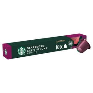 Starbucks by Nespresso Caffe Verona Espresso Coffee Pods x10