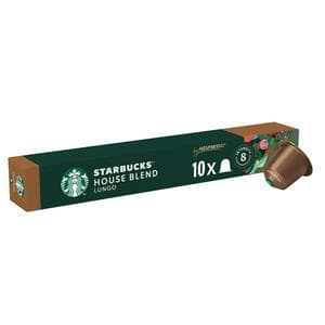 Starbucks by Nespresso House Blend Lungo Coffee Pods x10