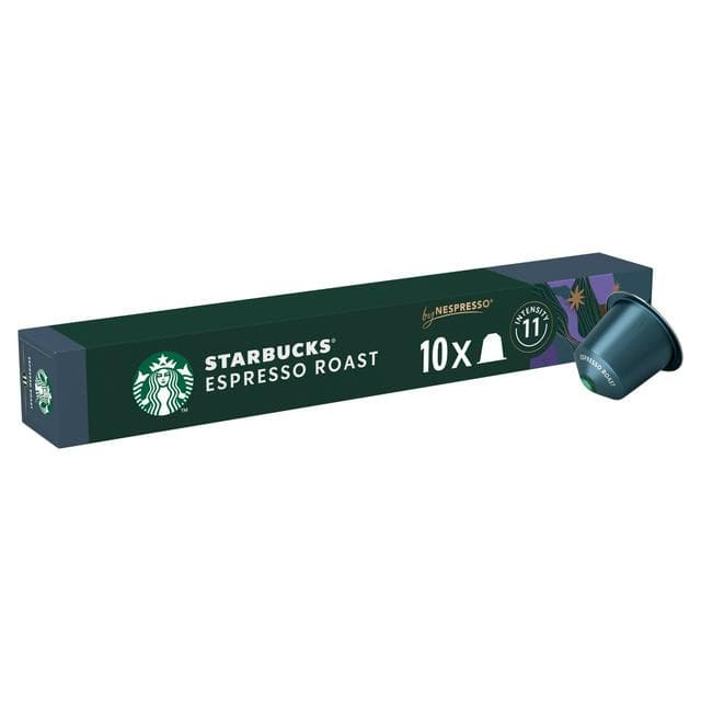 Starbucks by Nespresso Espresso Roast Coffee Pods x10 - gallery image 1
