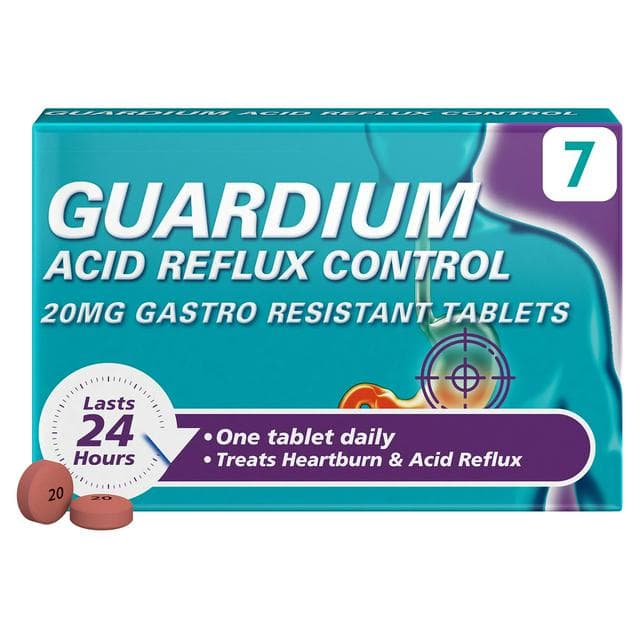 Guardium 7 x Acid Reflux Control Gastro Resistant Tablets - gallery image 1