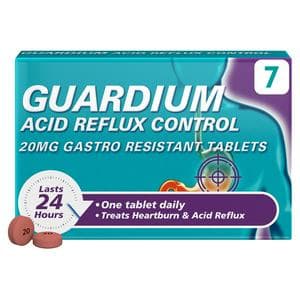 Guardium 7 x Acid Reflux Control Gastro Resistant Tablets