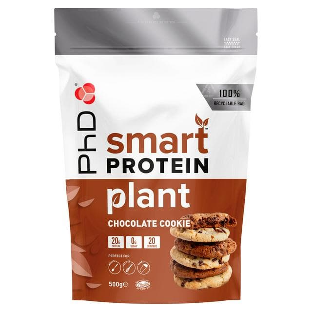 PhD Smart Protein Powder Plant Chocolate Cookie 500g - gallery image 1