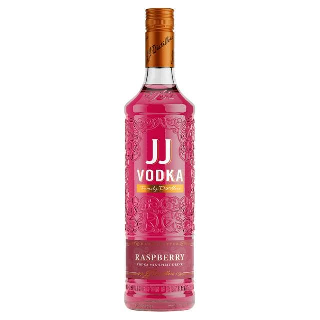JJ Distillers Raspberry Vodka Mix Spirit Drink 1L - gallery image 1