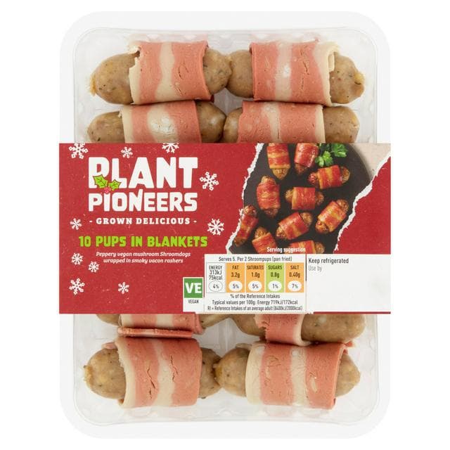 Plant Pioneers Shroompups In Blankets x10 270g - gallery image 1