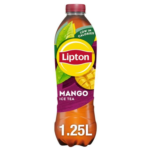 Lipton Ice Tea Mango Flavoured Still Soft Drink 1.25L - gallery image 1
