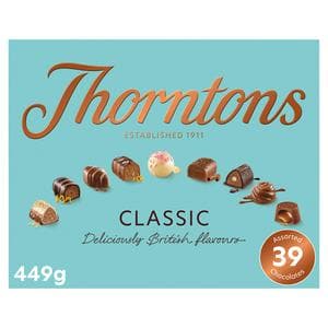 Thorntons Classic Assorted Chocolates Gift Box 449g