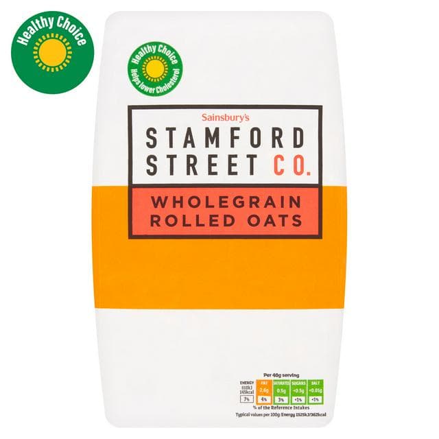 Stamford Street Co. 1kg Wholegrain Rolled Oats - gallery image 1