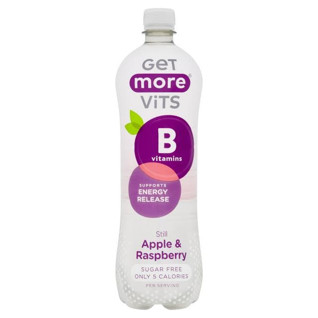 Get More Vits Vitamin B Sugar Free Still Apple & Raspberry 1L - gallery image 1