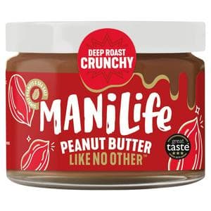 Manilife Deep Roast Crunchy Peanut Butter 275g