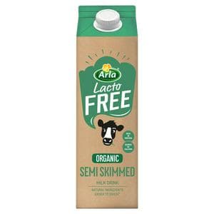 Arla Lactofree Organic Semi Skimmed Milk Drink 1 Litre