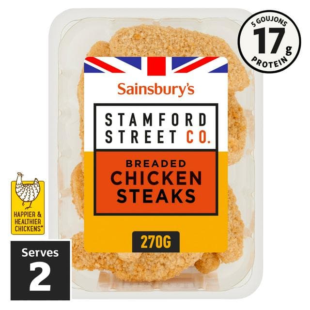 Stamford Street Co. British Breaded Chicken Goujons 270g - gallery image 1