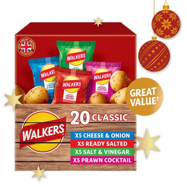 Walkers Classic Variety Multipack Crisps 20x25g - gallery image 3