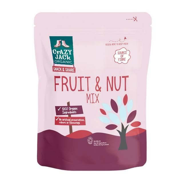 Crazy Jack 200g Organic Snack & Share Fruit & Nut Mix - gallery image 4