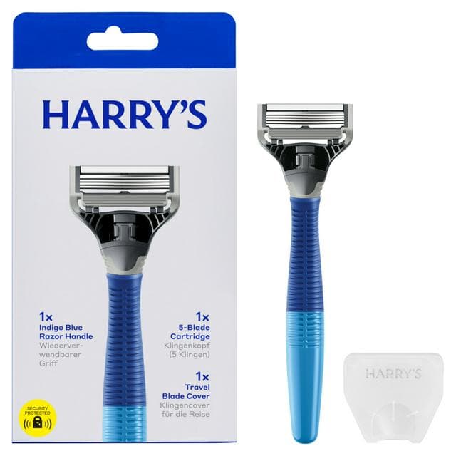 Harry's 1 x Blade Cartridge Indigo Blue 5 Blade Men's Razor - gallery image 1