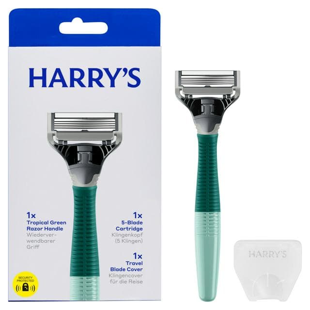 Harry's 1 x Blade Cartridge Tropical Green 5 Blade Men's Razor - gallery image 1