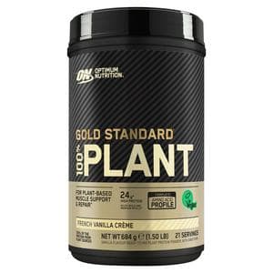 Optimum Nutrition Gold Standard 100% Plant Protein Powder French Vanilla Creme Flavour 21 servings 684g