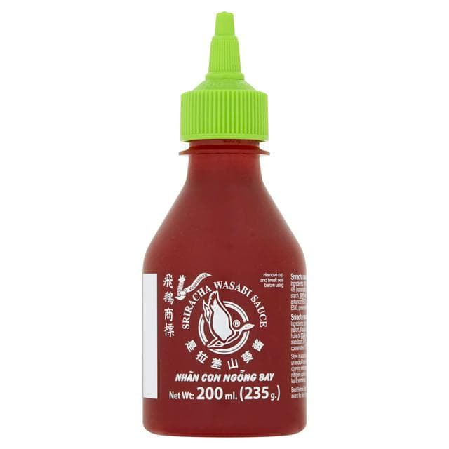 Flying Goose Brand Sriracha Wasabi Sauce 200ml - gallery image 1