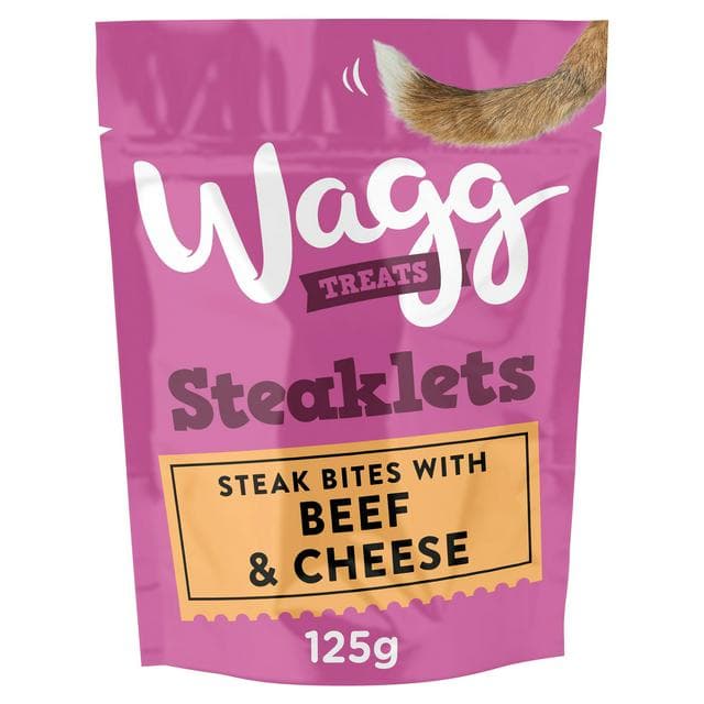 Wagg Steaklets Dog Treats 125g - gallery image 1