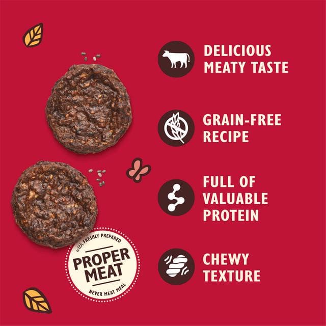 Lily's Kitchen The Best Ever Beef Mini Burgers Dog Treats 70g - gallery image 2